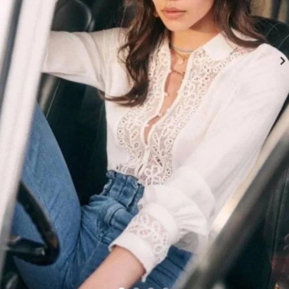 Sezane Melusine Blouse